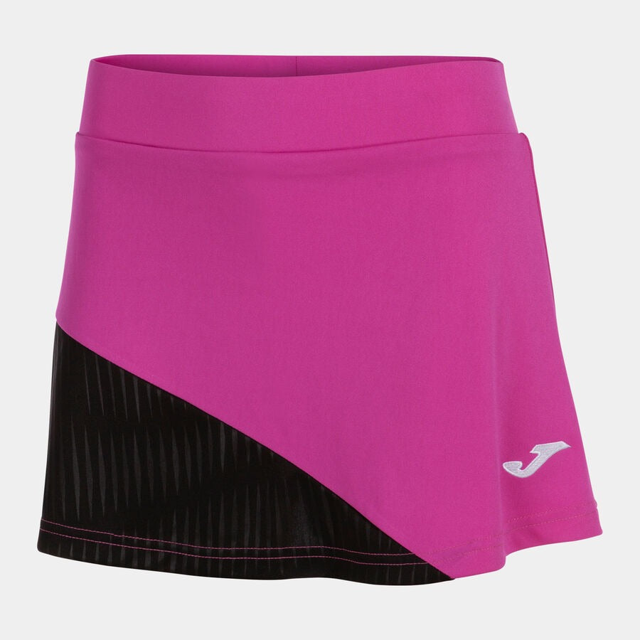 FALDA MONTREAL ROSA FLÚOR NEGRO