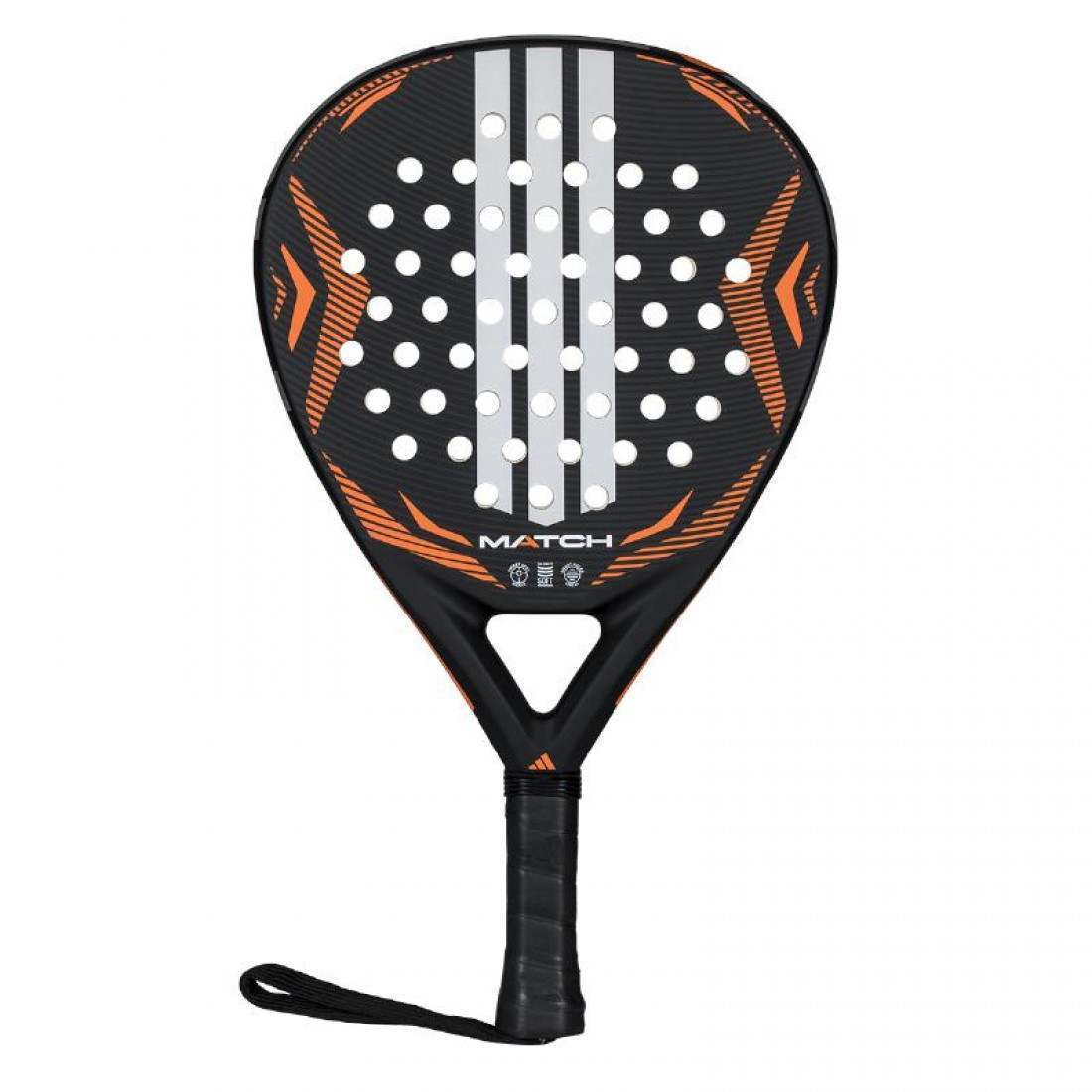 Pala Adidas Match Negro Naranja 3.5 2026