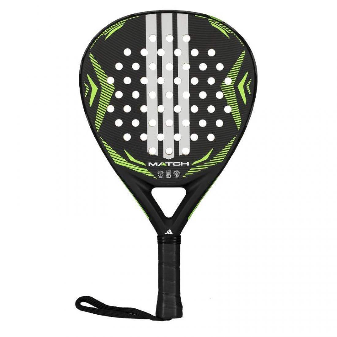 Pala Adidas Match Negro Verde 3.5 2026